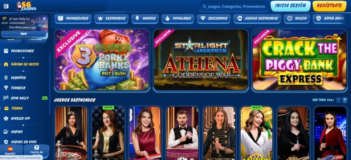 Reseña de SG Casino 2026: bono, juegos y pagos en España image 3