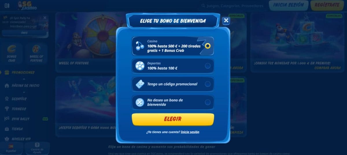 Reseña de SG Casino 2026: bono, juegos y pagos en España image 5